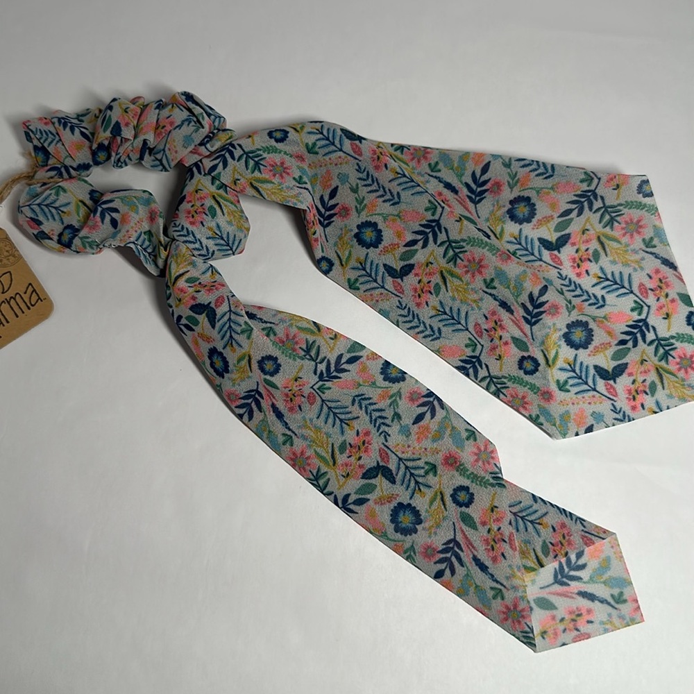 Karma Scrunchie and Scarf Set - #1051